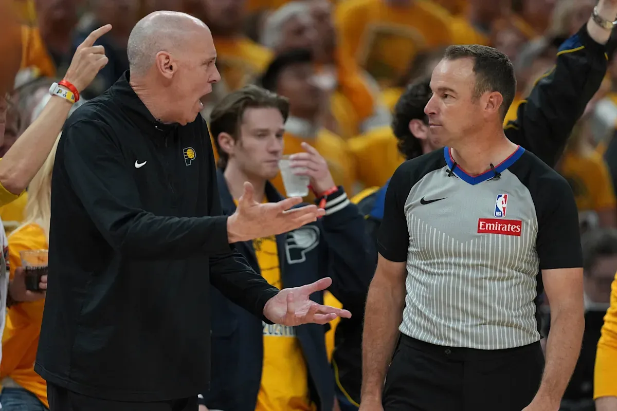 Pacers vs. Thunder Final NBA: Pelatih Indiana Rick Carlisle menyebut kritik terhadap wasit Scott Foster "mengerikan," "bodoh"