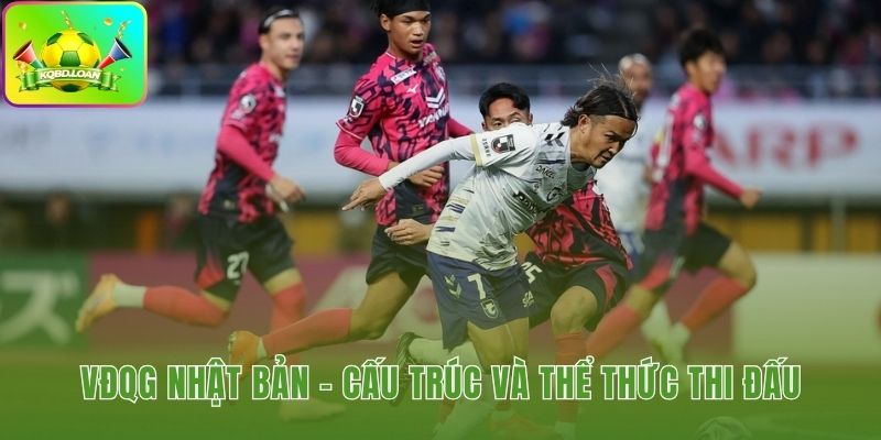 Hệ thống thi đấu chuyên nghiệp của VĐQG Nhật Bản